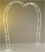 #6699 Wedding Iron Heart Rack